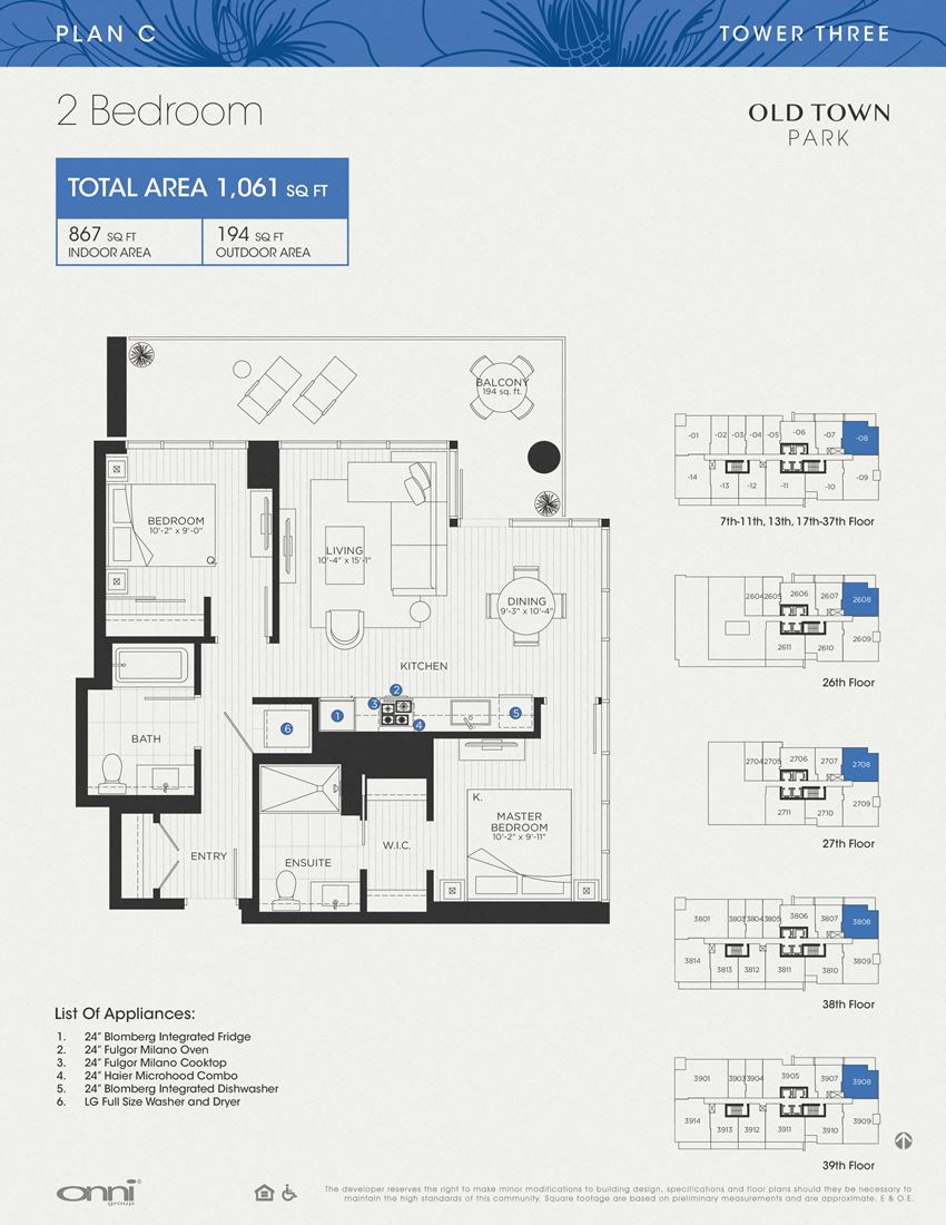 Plan C - Tower THREE